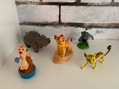 Samlefigurer, Figur samlefigur, Samling af Disney figurer fra Løvernes Konge / Lion King sælges saml