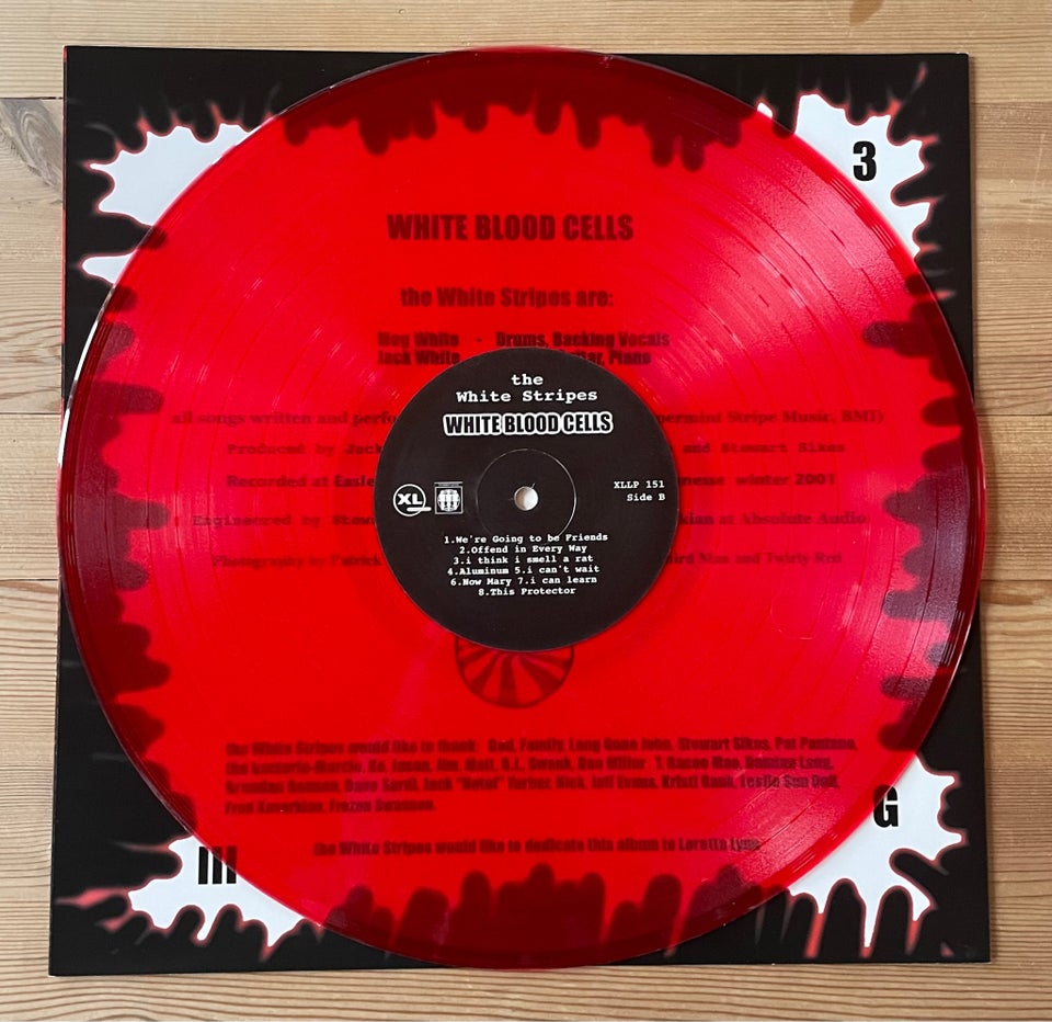 LP, The White Stripes, White Blood Cells