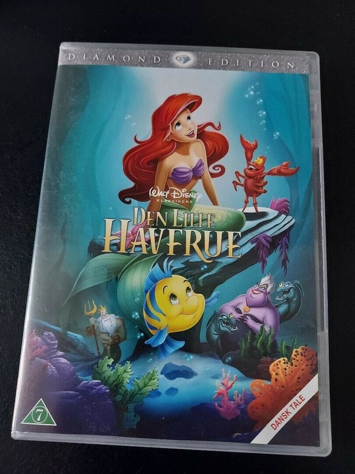 Den lille havfrue, instruktør Disney, DVD