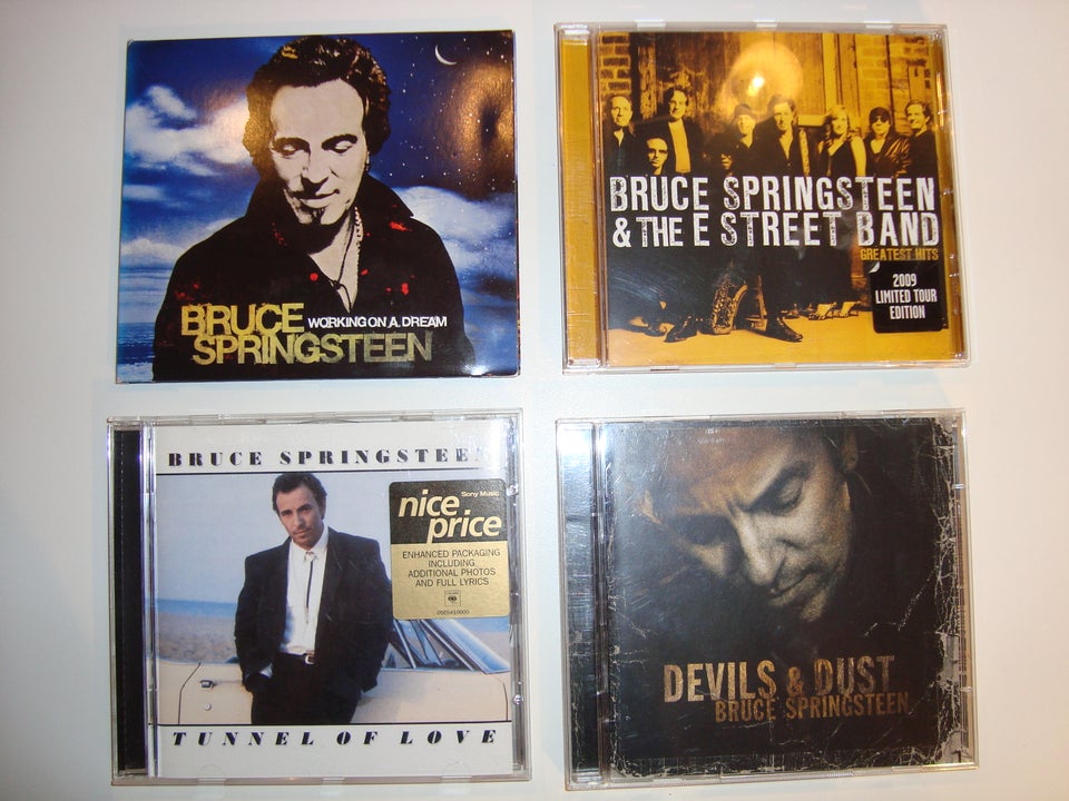 7 CD'er med Bruce Springsteen: Alle forskellige -, andet
