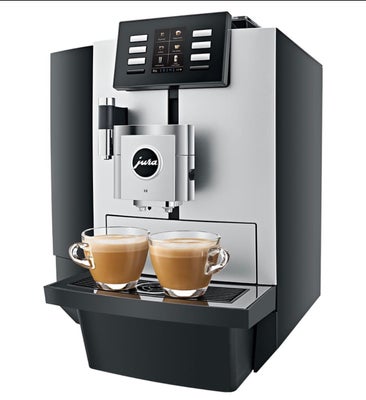 Fuldautomatisk Espressomaskine / Kaffemaskine, JURA X8, JURA X8 fuldautomatisk espressomaskine med v