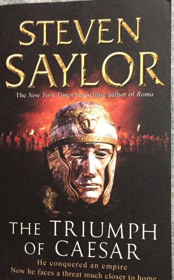 The Triumph of caesar engelsk, Steven Saylor, genre: roman