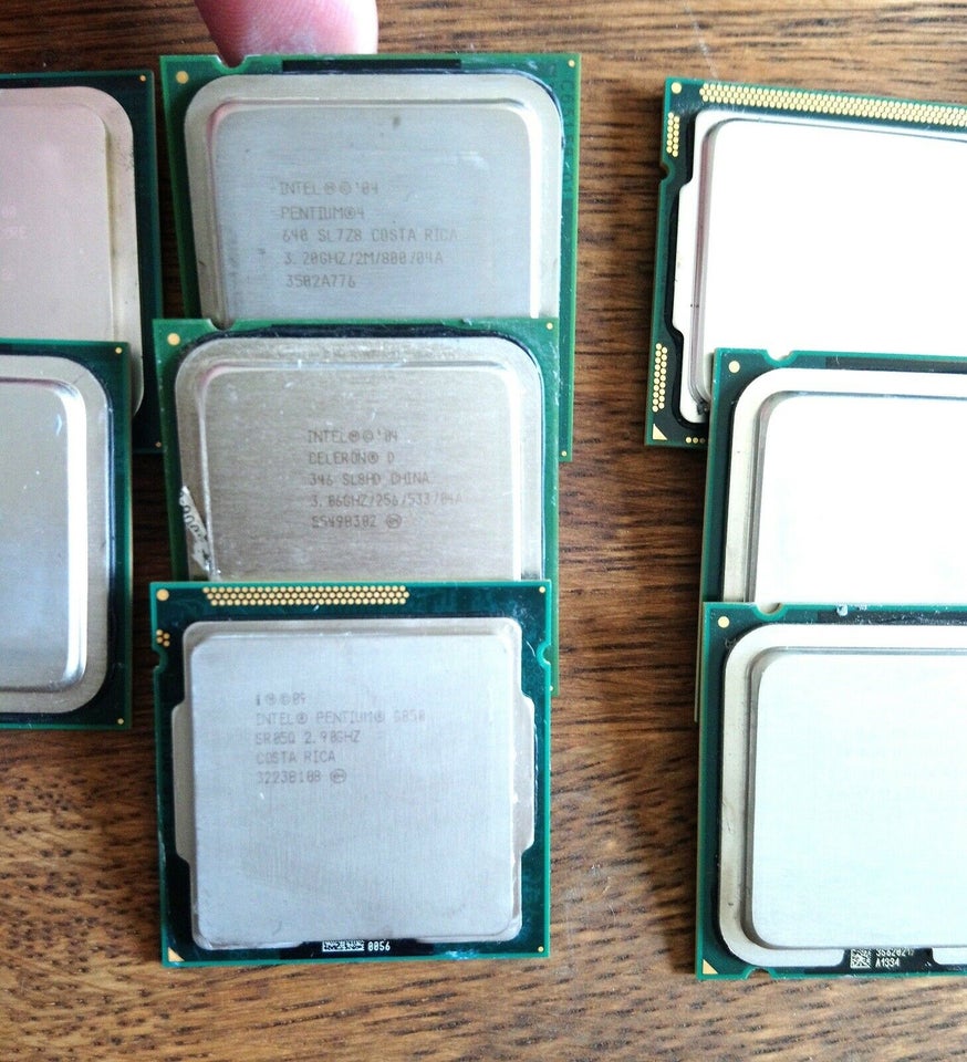 CPU processor, AMD & INTEL, Sælges samlet