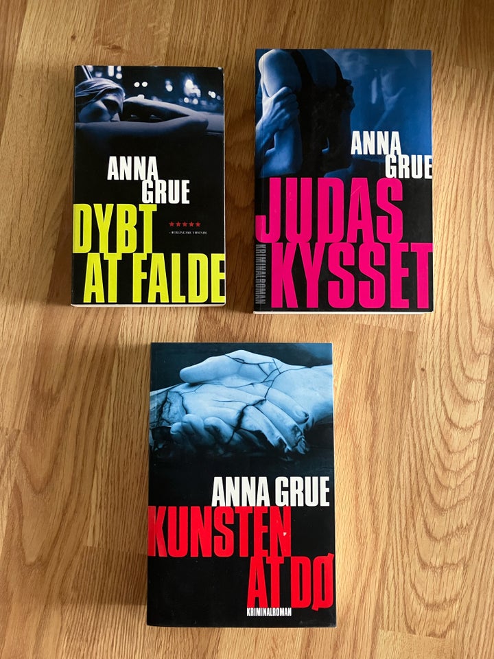 Dybt at falde, Anna Grue, genre: krimi og spænding