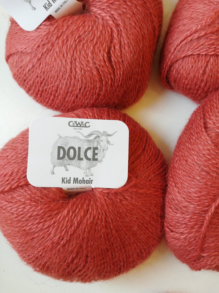 Garn, Dolce Kid Mohair