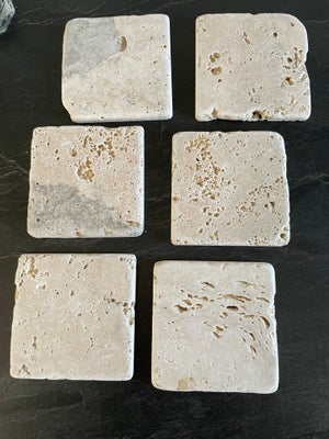 Indendørs klinker, b: 10 l: 10,  20 kvm eller mere, Italienske marmor klinker 
Har 32 æsker med 50 k