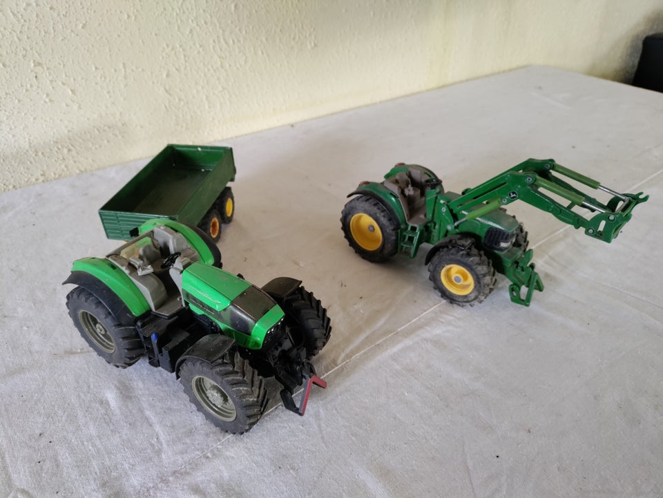 Traktor, Par traktorer og 1 vogn, Siku
