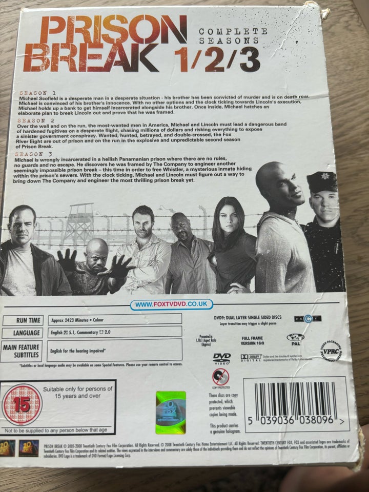 Prison break, DVD, andet