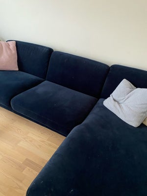 Sofa, velour, 3 pers. , Sit’n’sleep Nova, * Reserveret*

Gratis mørkeblå sofa

Har en del pletter, m