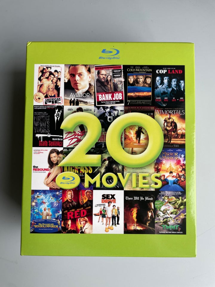 20 Blu-ray film, Blu-ray, andet