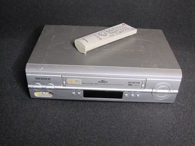 VHS videomaskine, Samsung, SV-6513X (incl. fjernbetjening), Perfekt, 

- Incl. fjernbetjening,
- 6-H