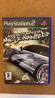 Need for speed most wanted, PS2, racing