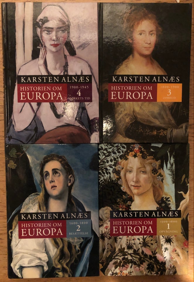 Historien om Europa 1-4, Karsten Alnæs, emne: historie og