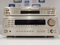 Denon, AVR-1802 og DVD-1600, 5.1 kanaler