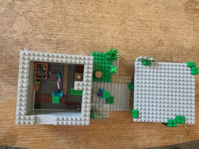 Lego Minecraft, Hjemmelavet Minecraft zombie set, 1 overlever (Steve), 2 Zombier. Tag kan hives af, 