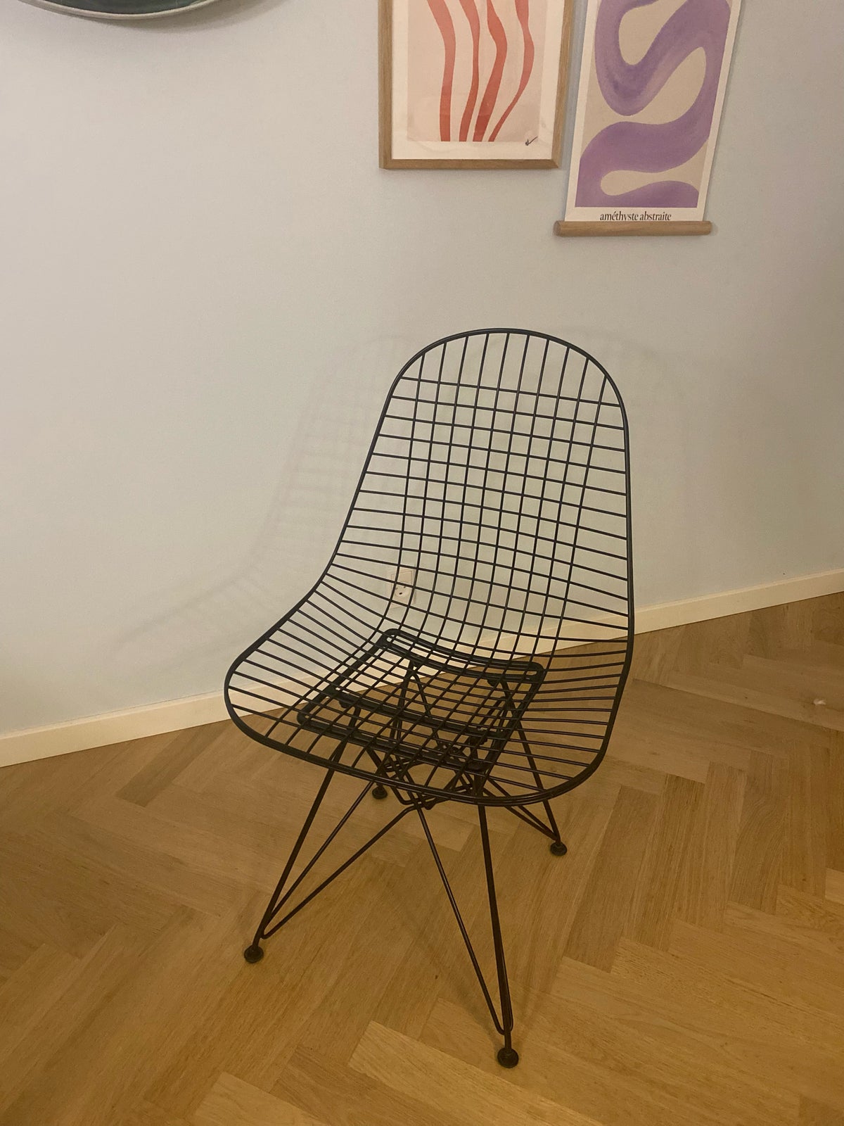 Eames, stol, Wire
