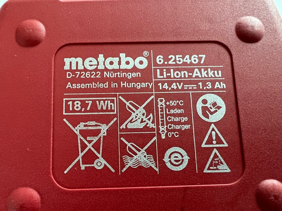 Batteri, Metabo batteri