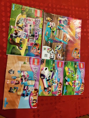 Lego Friends, 41301, 41303, 41307, 41332 og 41337, 5 Lego Friends set sælges stort set usamlet. Alle