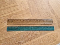 2 linealer - 30 cm