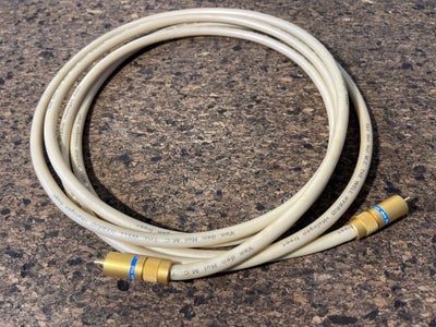 Signalkabler, Van Den Hul, M.C. The Well, Perfekt, Rigtig fint interconnect kabel, guldbelagte stik 