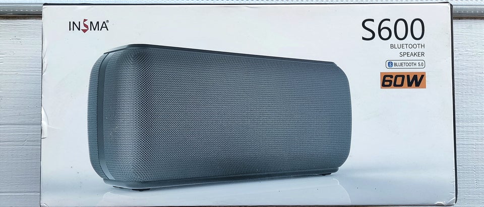 Højttaler, Andet mærke, Insma S600 60W Bluetooth 5,0