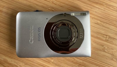 Canon, IXUS 105, 12.1 megapixels, 4x x optisk zoom, Perfekt, Helt nyt batteri
Hvis du ikke er tilfre