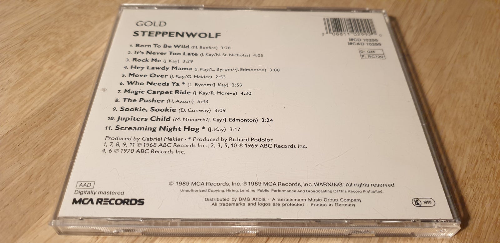 Steppenwolf: Gold (Their Great Hits), rock