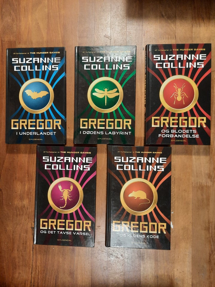 Gregor 1-5 (komplet, danske), Suzanne Collins