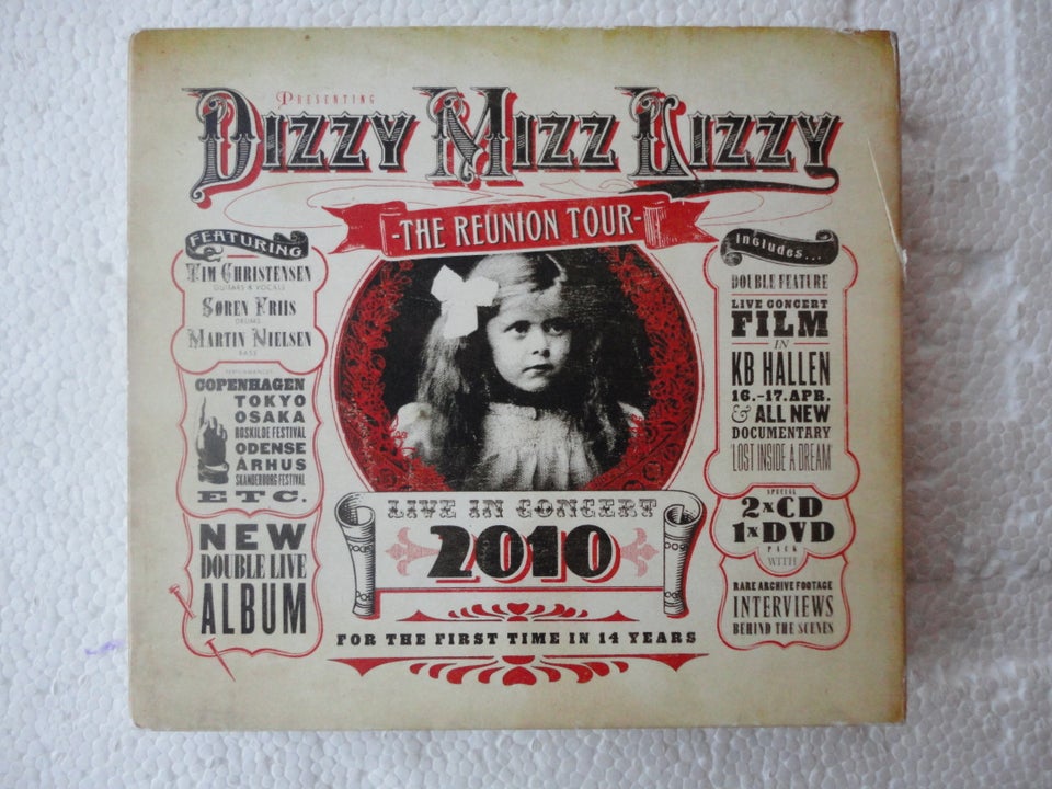 DIZZY MIZZ LIZZY BOX SÆT : THE REUNION TOUR, rock – dba.dk – Køb