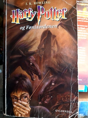 Harry Potter og Fønixordenen, J.K. Rowling, genre: fantasy
