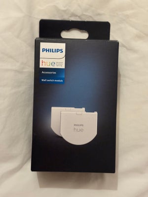 Stik/kontakter, Philips Hue, Philips Hue Wall Switch Modul (2-pak)

Pakken har kun lige været åbnet,