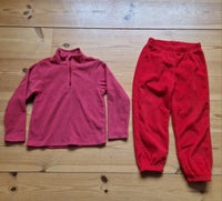 Fleece, Bluse og bukser str 3-4 år, Line One