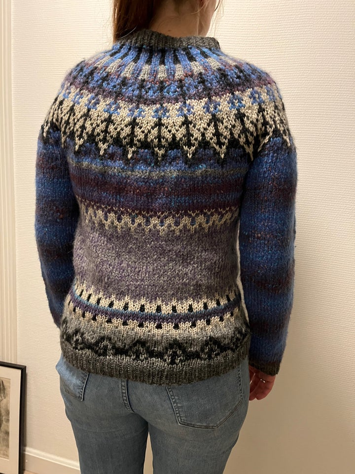 Sweater, Håndstrikket, str. 38