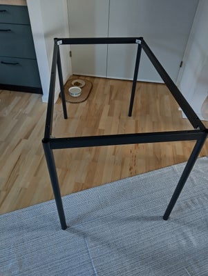 Bordstel, IKEAs, Som nyt, 110 cm x 67 cm x 73 cm (LxBxH)
Sort metal.
Sendes ikke.