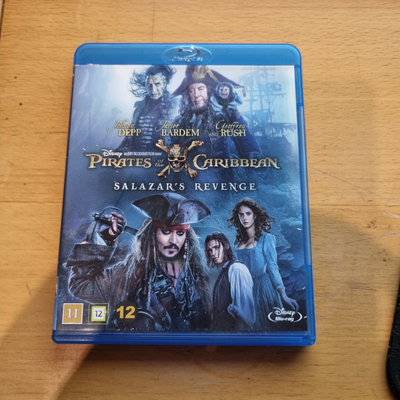Pirates of the Caribbean Salazars Revenge, Blu-ray, action, Disk er i perfekt stand.

Sender gerne p