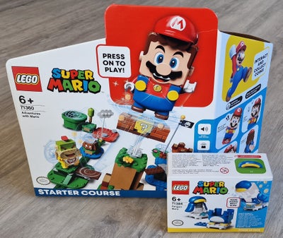 Lego Super Mario, 71360, 71384, Ny og uåbnet.

71360: Eventyr med Mario – startbane
71384: Pingvin M