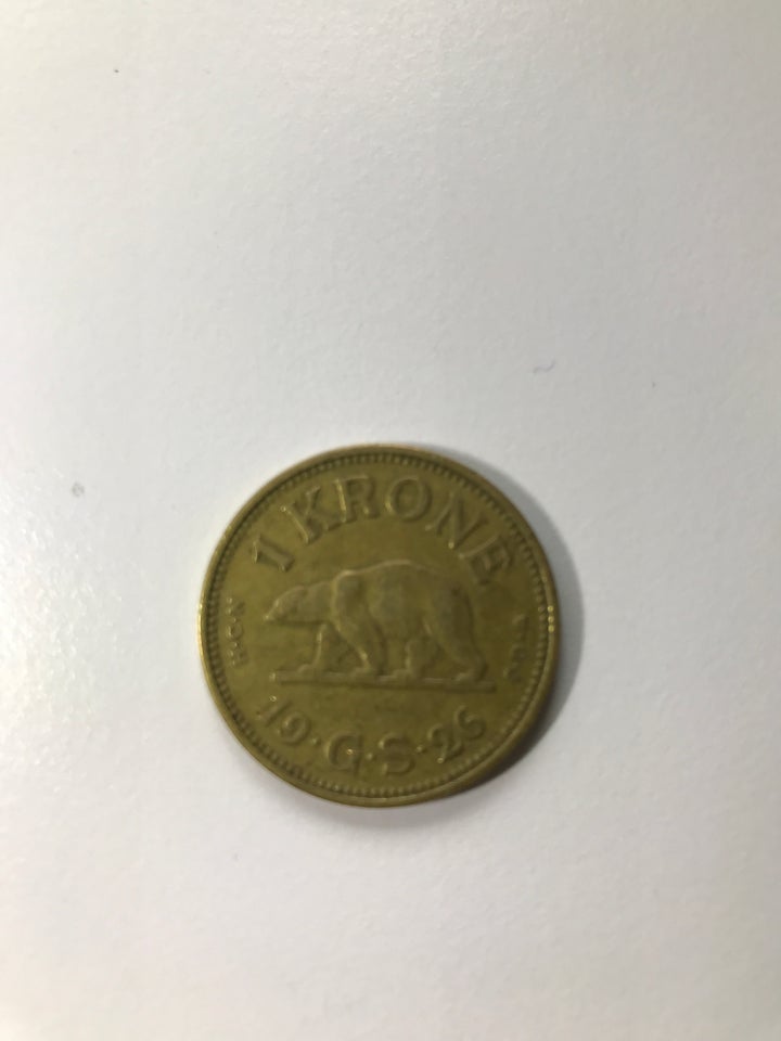 Grønland, mønter, 1 kr