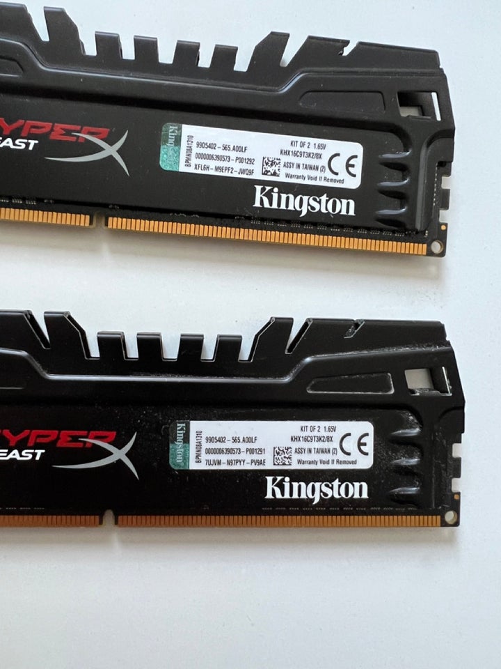 Kingston, 16, DDR3 SDRAM
