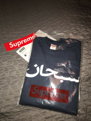 Sweatshirt, Supreme Arabic Logo L/S , str. M – dba.dk – Køb og