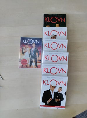Klovn + ny "Klovn the Movie", DVD, komedie, Sæson 1 - 6 + Klovn the Movie (ny stadig indpakket). Ing