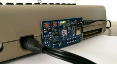 U1541, tilbehør, Perfekt, Commodore, tilbehør, U1541 diskettestationsemulator. Ny version med både d