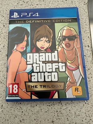 spil, PS4, GTA the trilogy, virker også til ps5