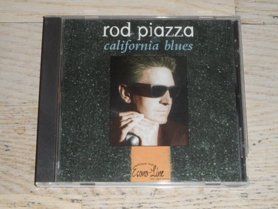 ROD PIAZZA: CALIFORNIA BLUES, blues, Printed in Canada 1997 BLACK TOP Records 
BTEL-7001
cd er ex se