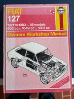 Owners Workhhop Manual, Fiat 127