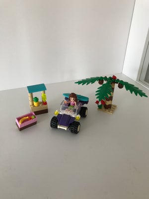 Lego Friends, Olivias Strandbil, Sæt nr. 41010, ink brugsanvisning, Model er udgået.