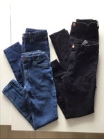 Jeans, Blå og sorte cowboybukser , H&M