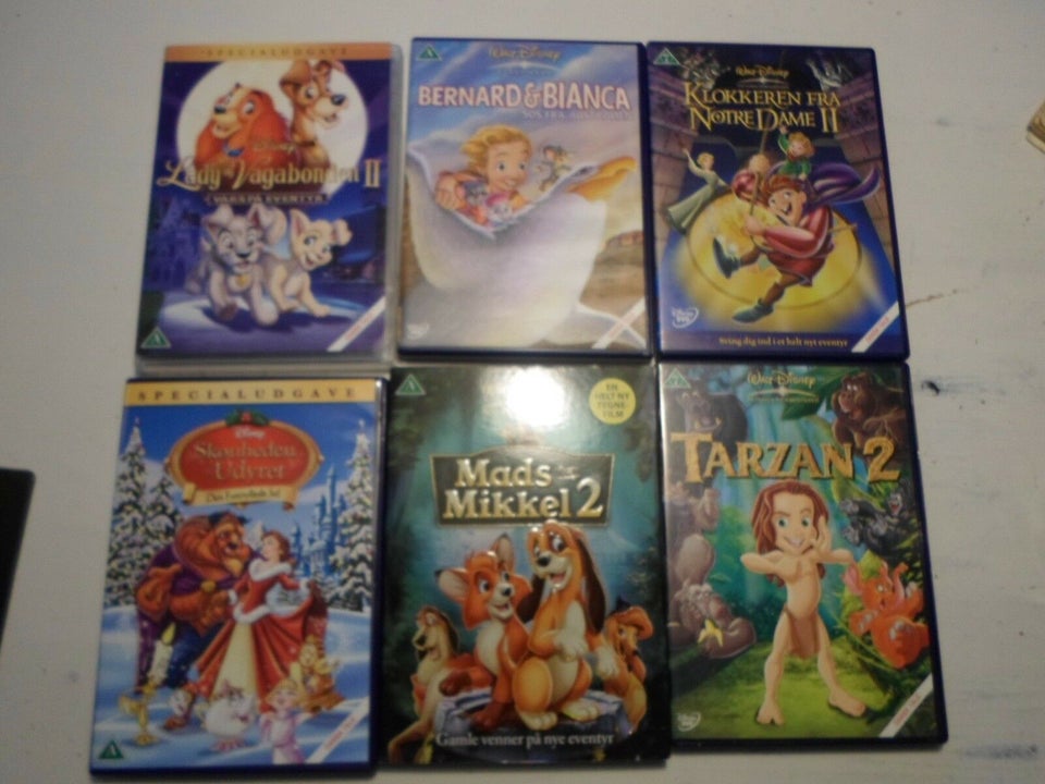 Disney 2'ere !, DVD, animation