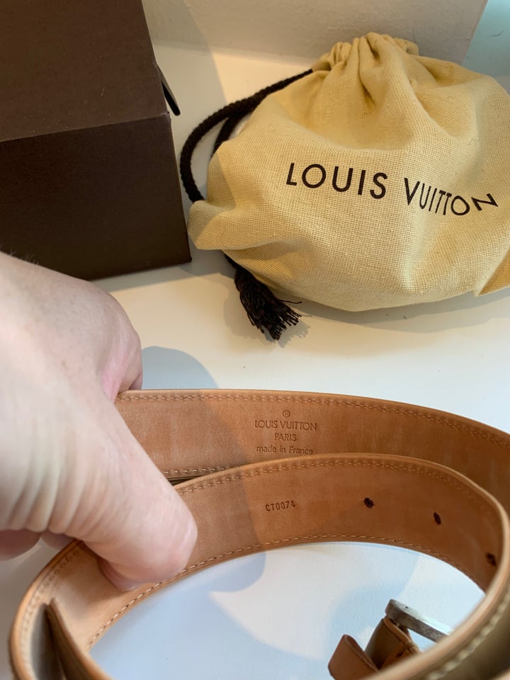 Bælte, Vintage Louis Vuitton-bælte, Louis Vuitton