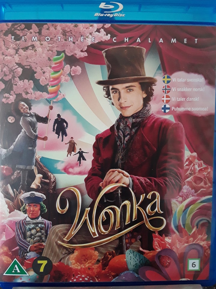 Wonka, Blu-ray, eventyr