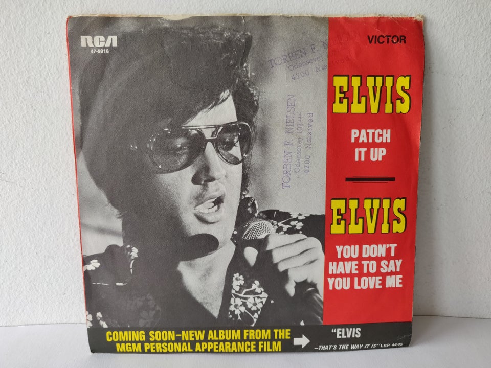 Single, ELVIS, YOU DON'T HAVE TO SAY YOU LOVE ME / PATCH IT UP